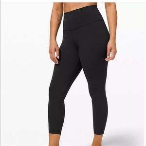 Lululemon Align II Legging 25” 6 Black EUC